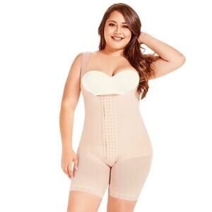 NWOT Faja Girlde Post Surgical Medical Open Crotch Hook Close Shapewear Size 3X
